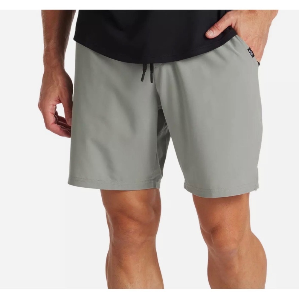 NWOT UNRL Stride 9" Lined Shorts Athletic Training Performance Mens Size L Gray